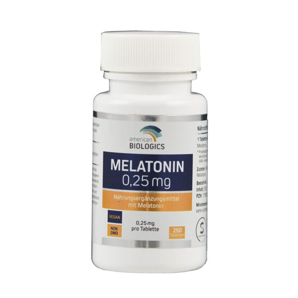 Melatonin ist ein körpereigenes Stoffwechselprodukt, das eine wesentliche Rolle für den Biorhythmus des Organismus spielt.